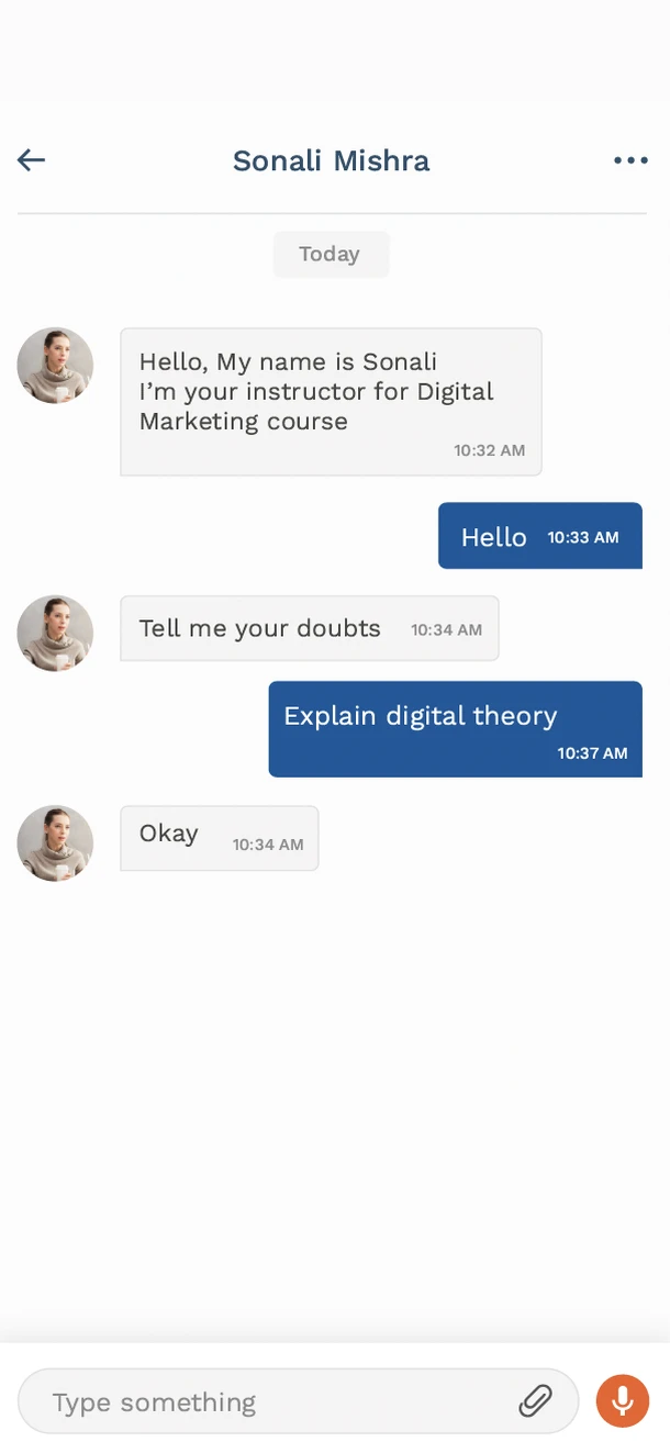 A thread with the expert